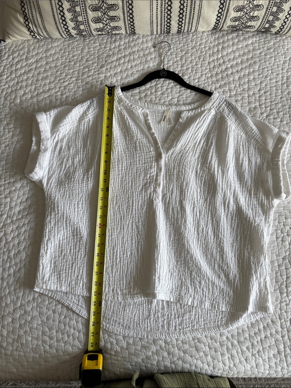 Pact Coastal Double Gauze Organic Cotton White XL - Picture 6 of 6